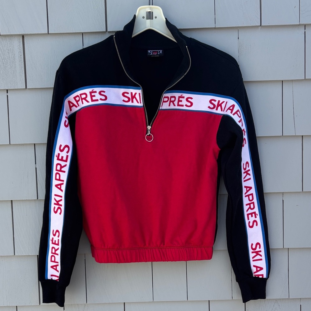 Red and Black Women’s Apres Sweater